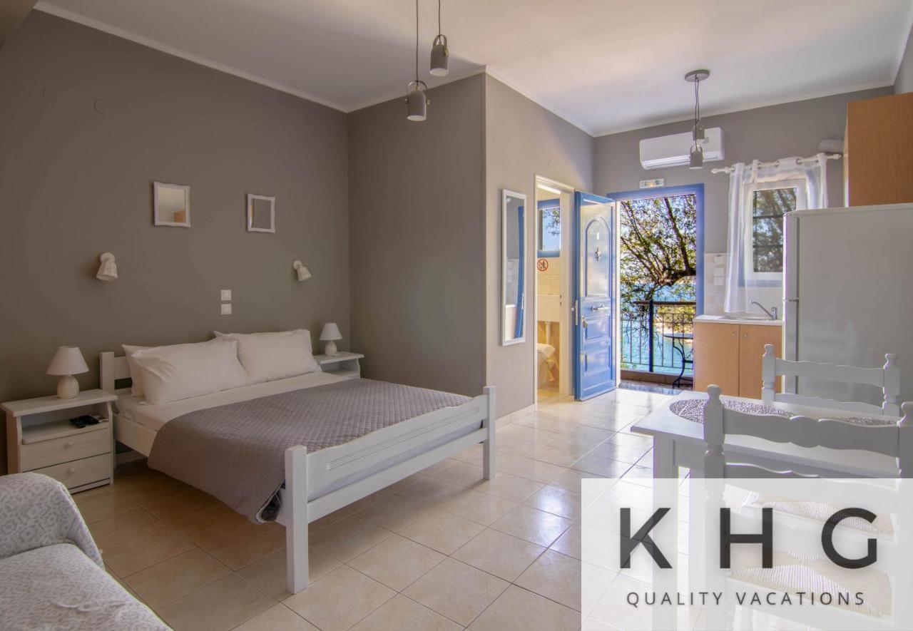 Sea View Retreat Studio In Agios Konstantinos! Dhavgata Bagian luar foto